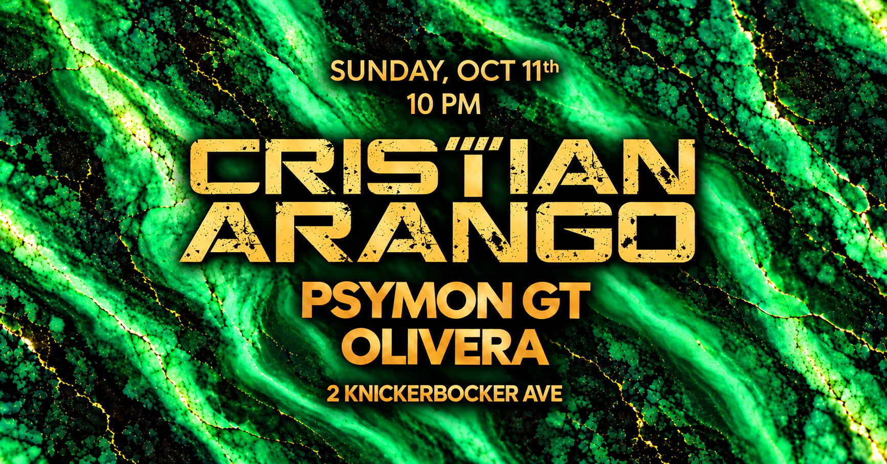 Pop - Up Sunday Night with Cristian Arango and More at 96 Morgan