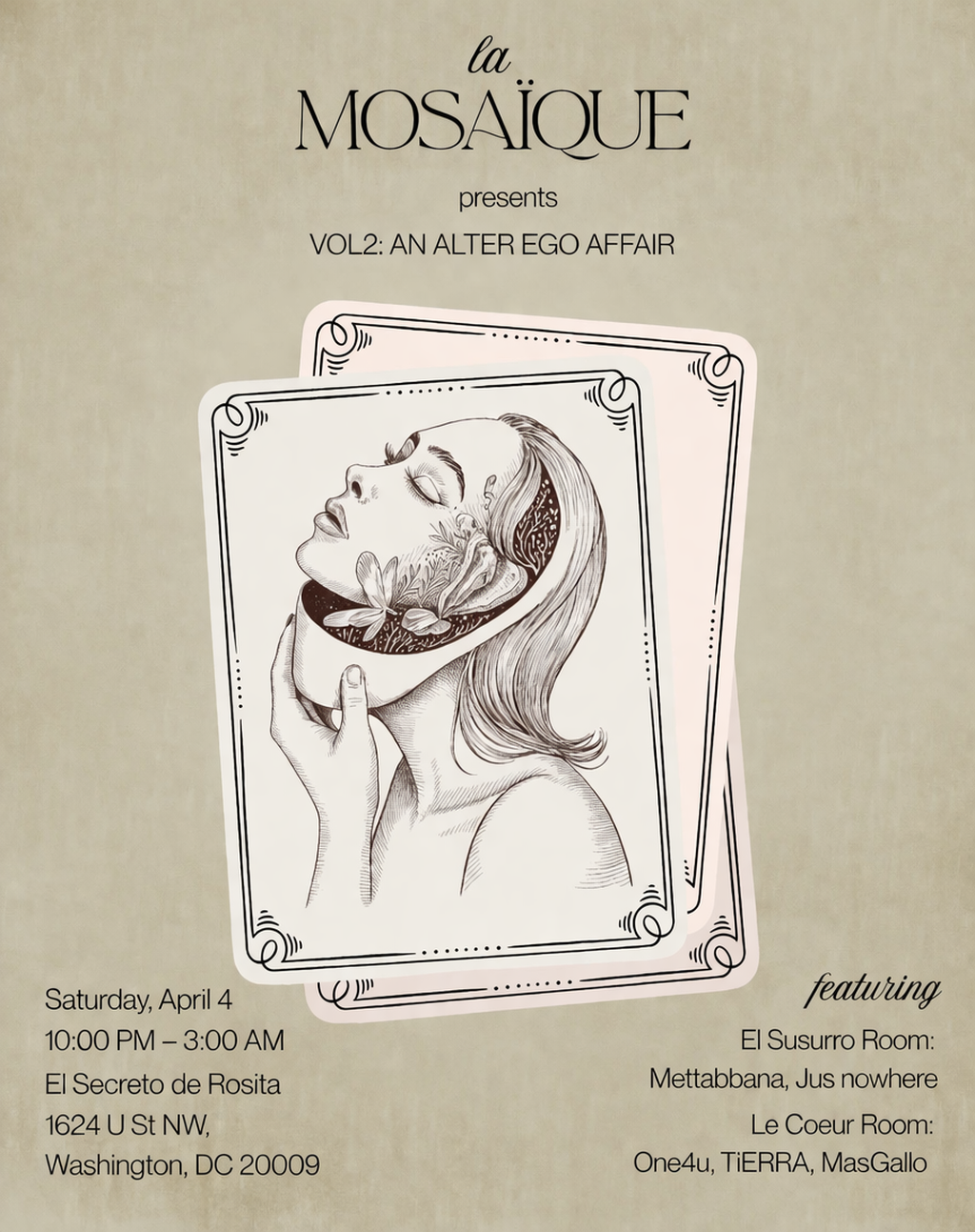 La Mosaïque Vol2: an Alter Ego Affair