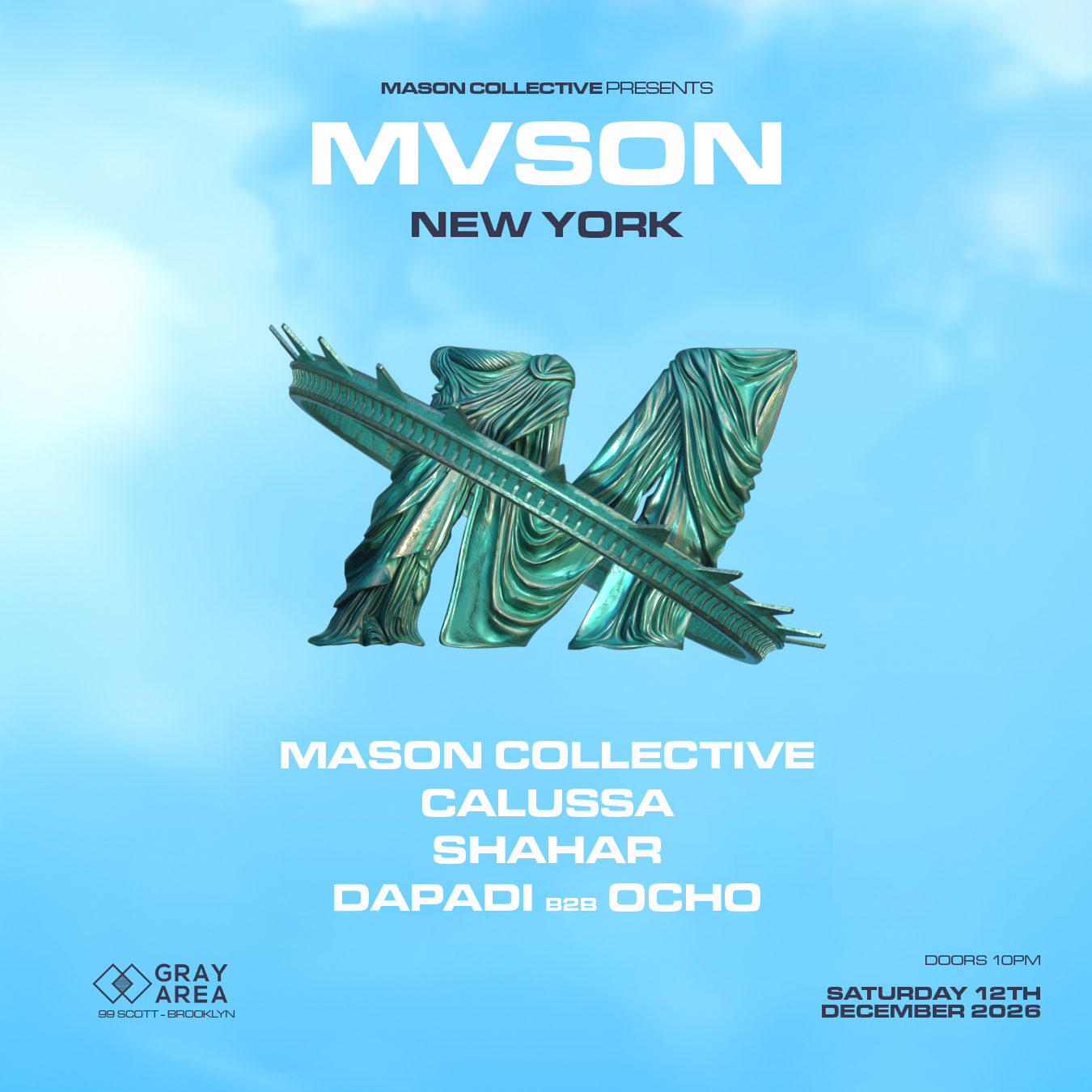 Mason Collective, Calussa, Shahar & Guests *MVSON*