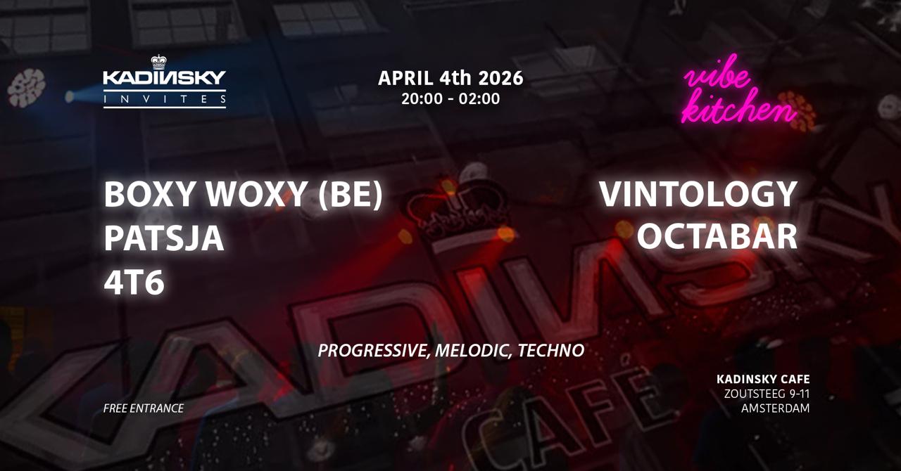 Kadinsky Invites: Vibe Kitchen LIVE #2