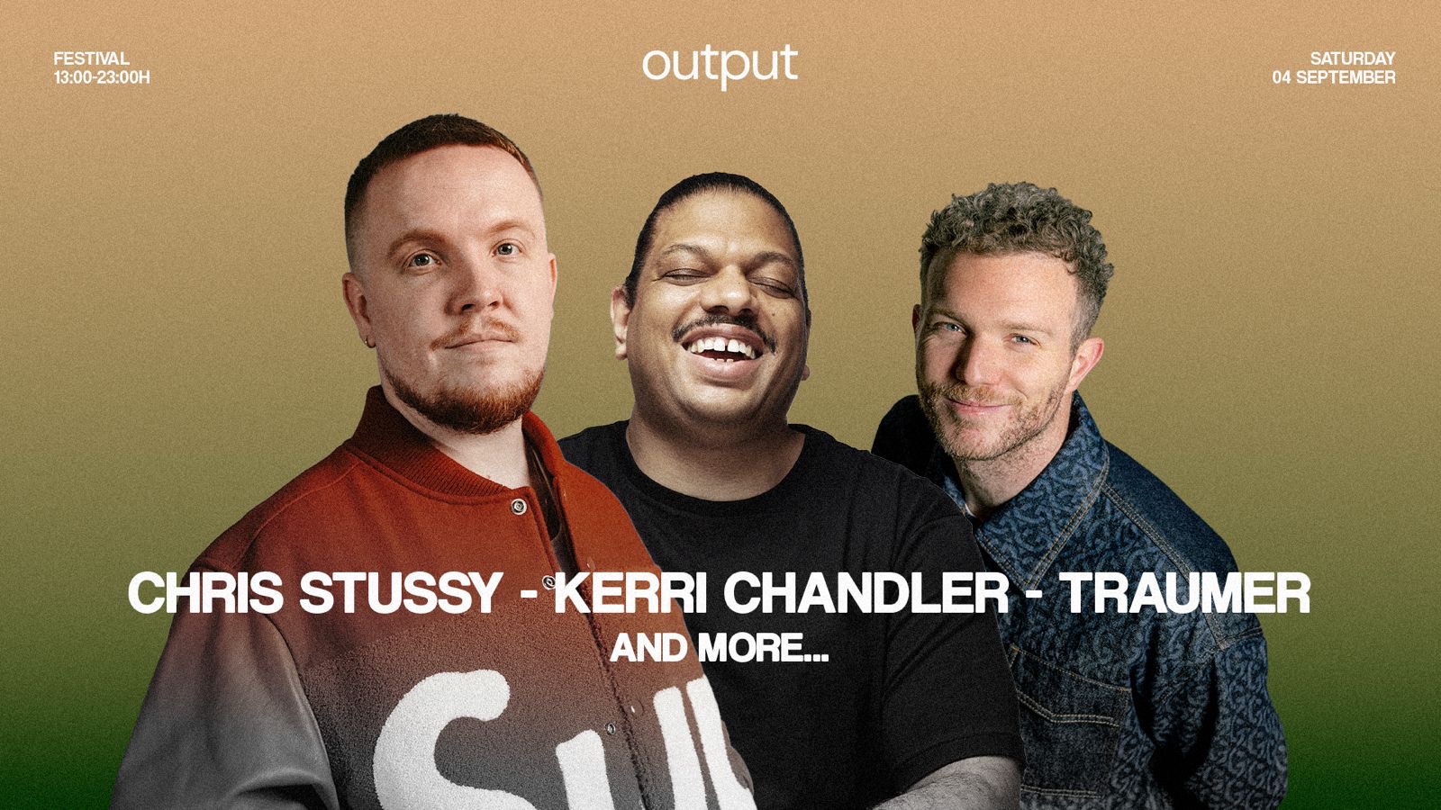 Output CLOSING PARTY pres. Chris Stussy, Kerri Chandler, Traumer