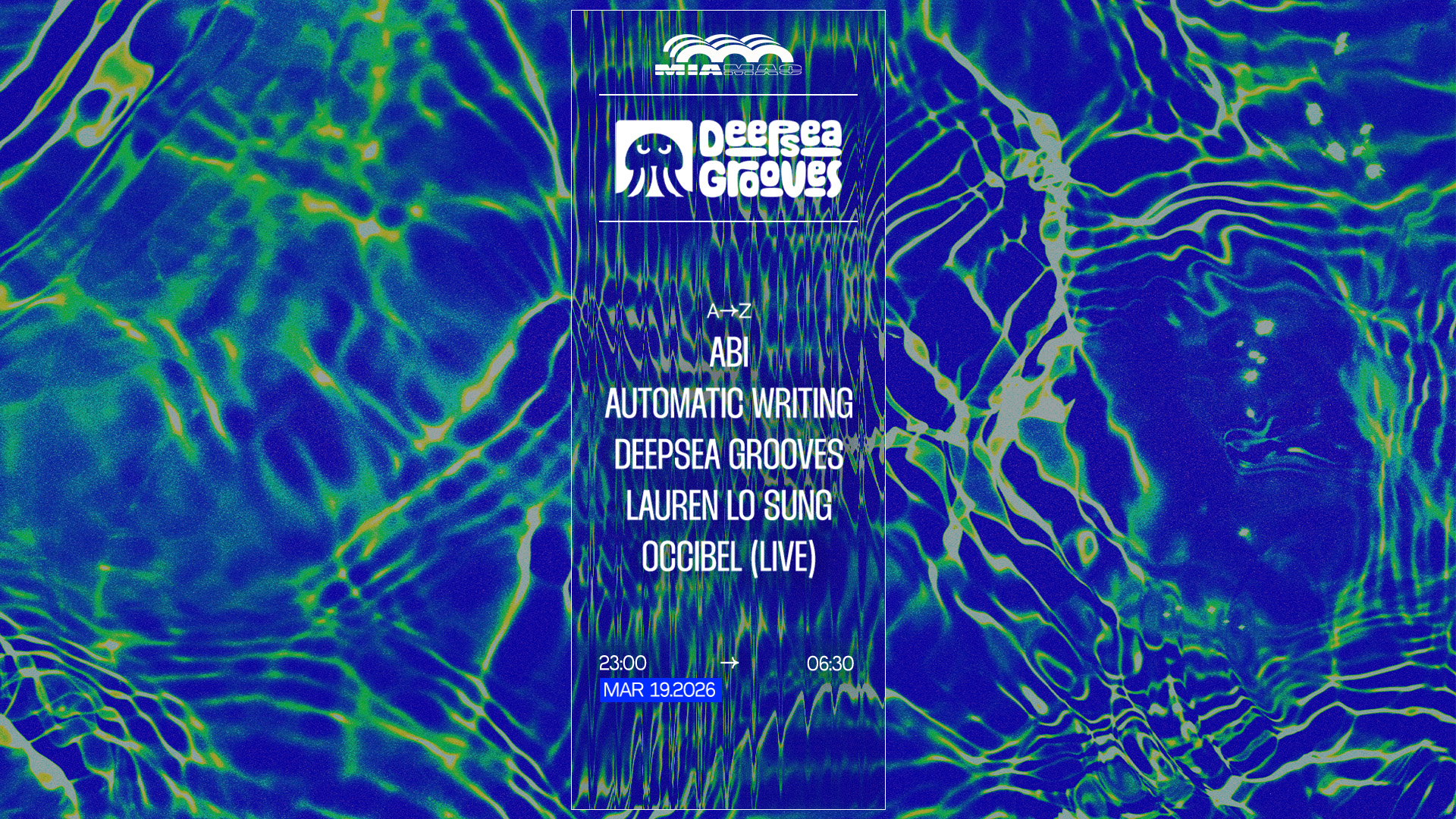 Deepsea Grooves: Automatic Writing, Lauren Lo Sung, Occibel