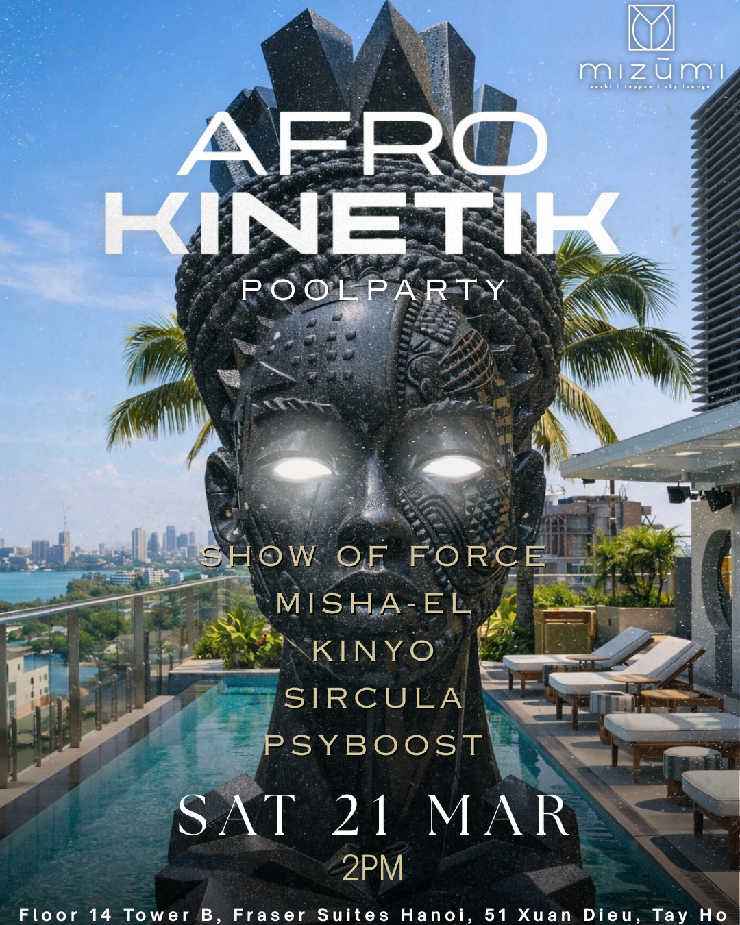 Afro Kinetik Pool Party