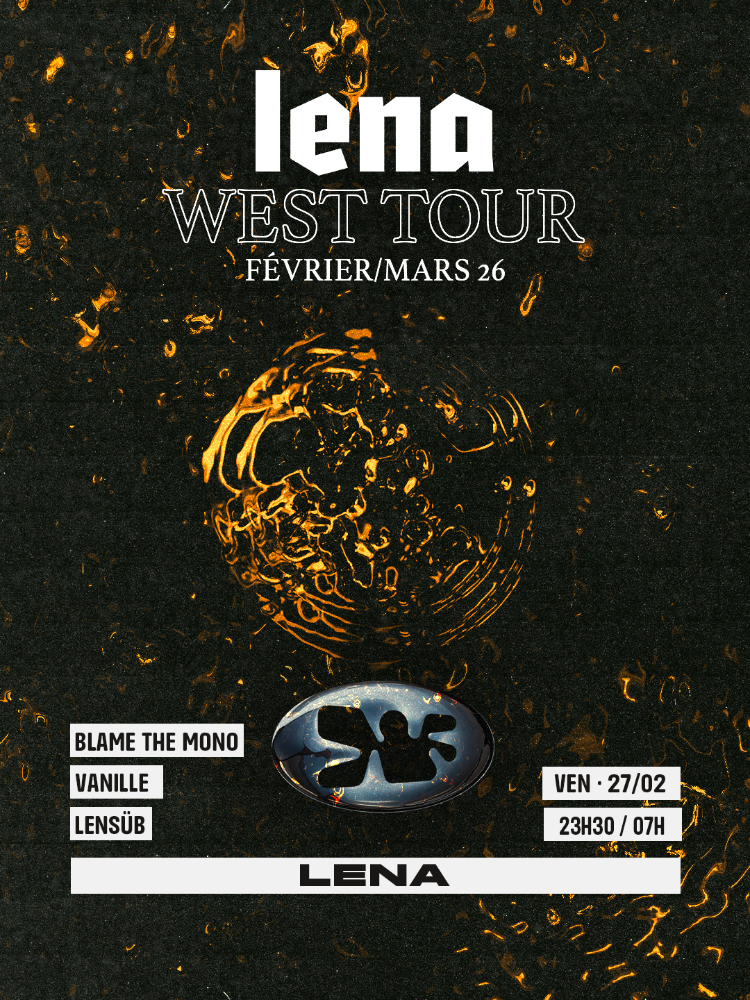 LENA - Macadam - Blame The Mono, Vanille, Lensüb