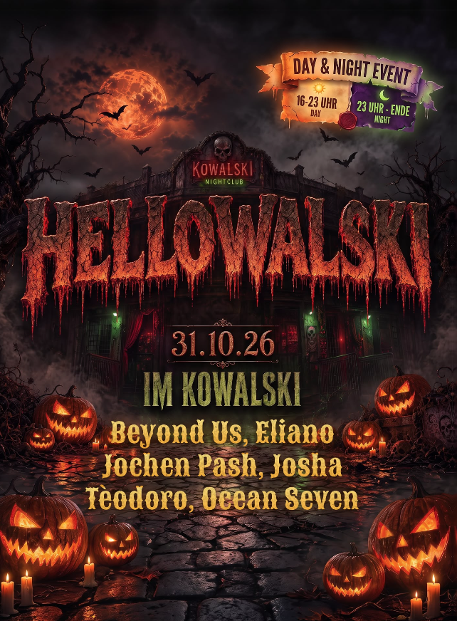 HELLOWALSKI 2026 • Day & Night Halloween im Kowalski Stuttgart