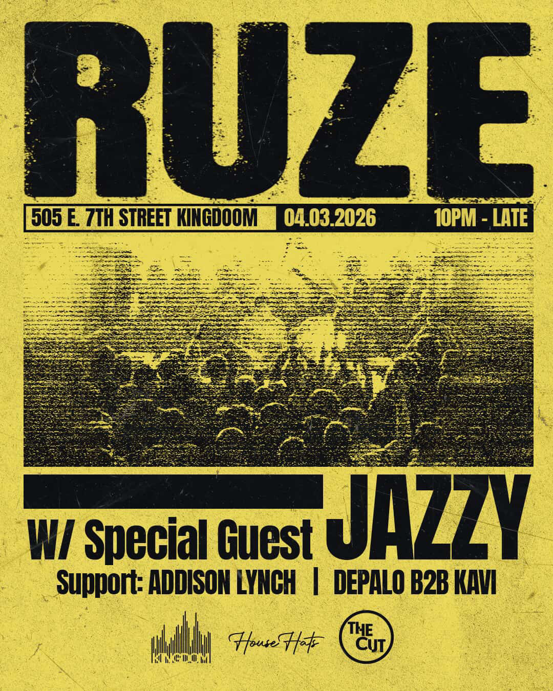 Kingdom & The Cut present RUZE feat. Jazzy