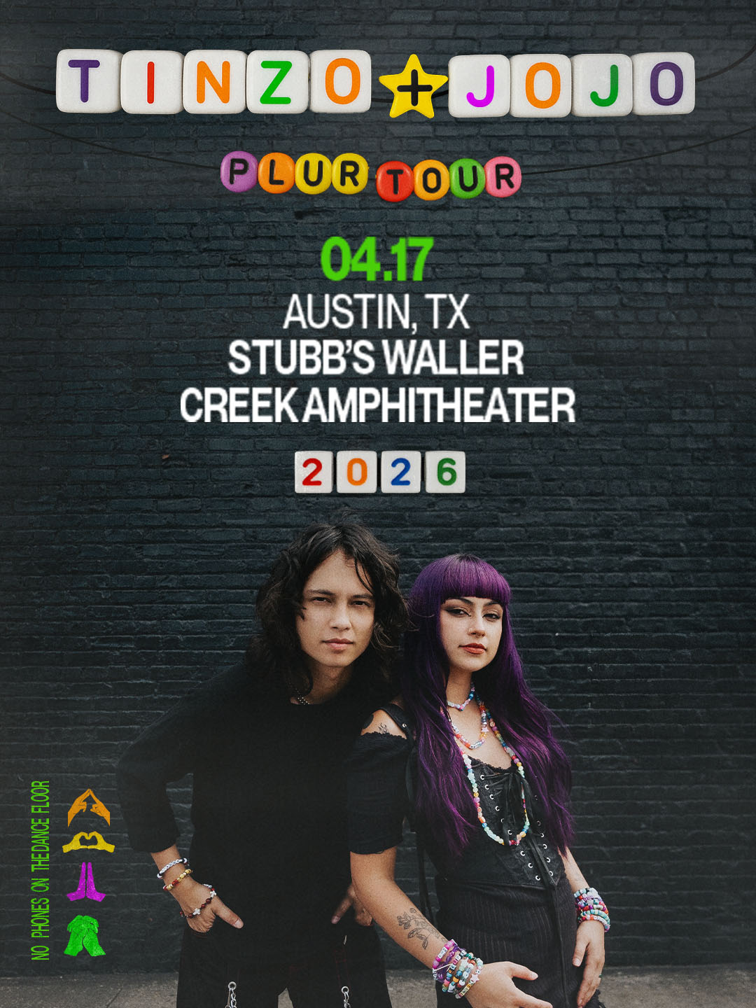 Tinzo + Jojo from Book Club Radio (PLUR Tour)