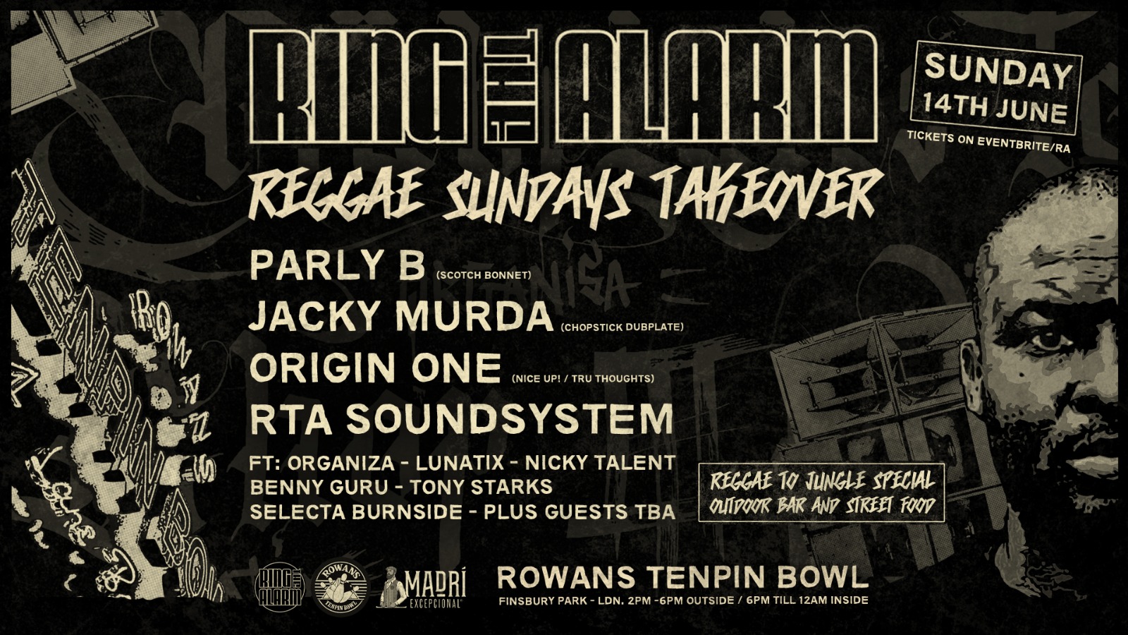 RING THE ALARM SOUND SYSTEM CREW X ROWANS X MADRI EXCEPCIONAL