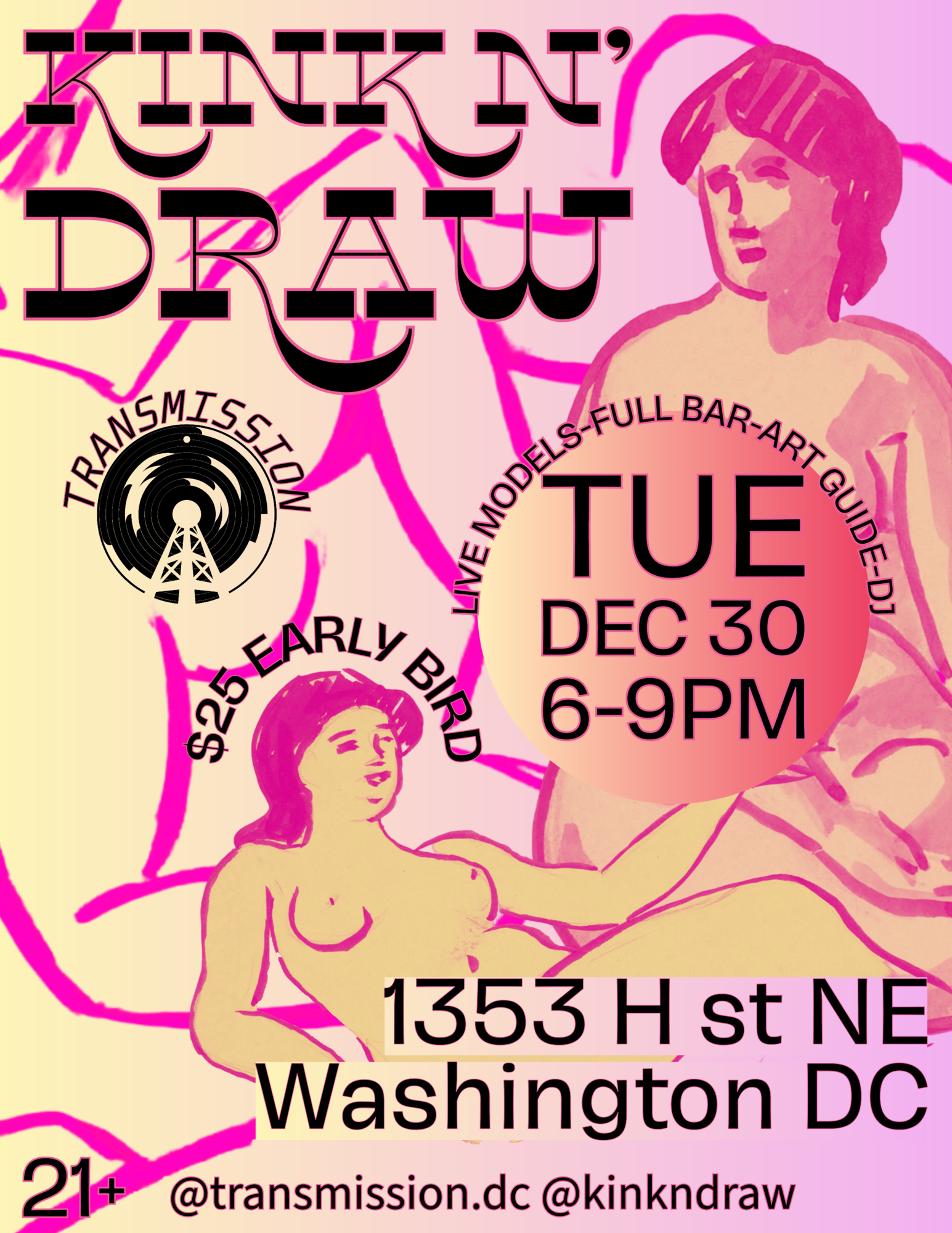 Kink n' Draw at TRANSMISSION