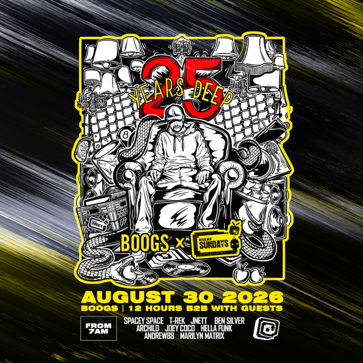 25 Years Deep — Boogs x Revolver Sundays