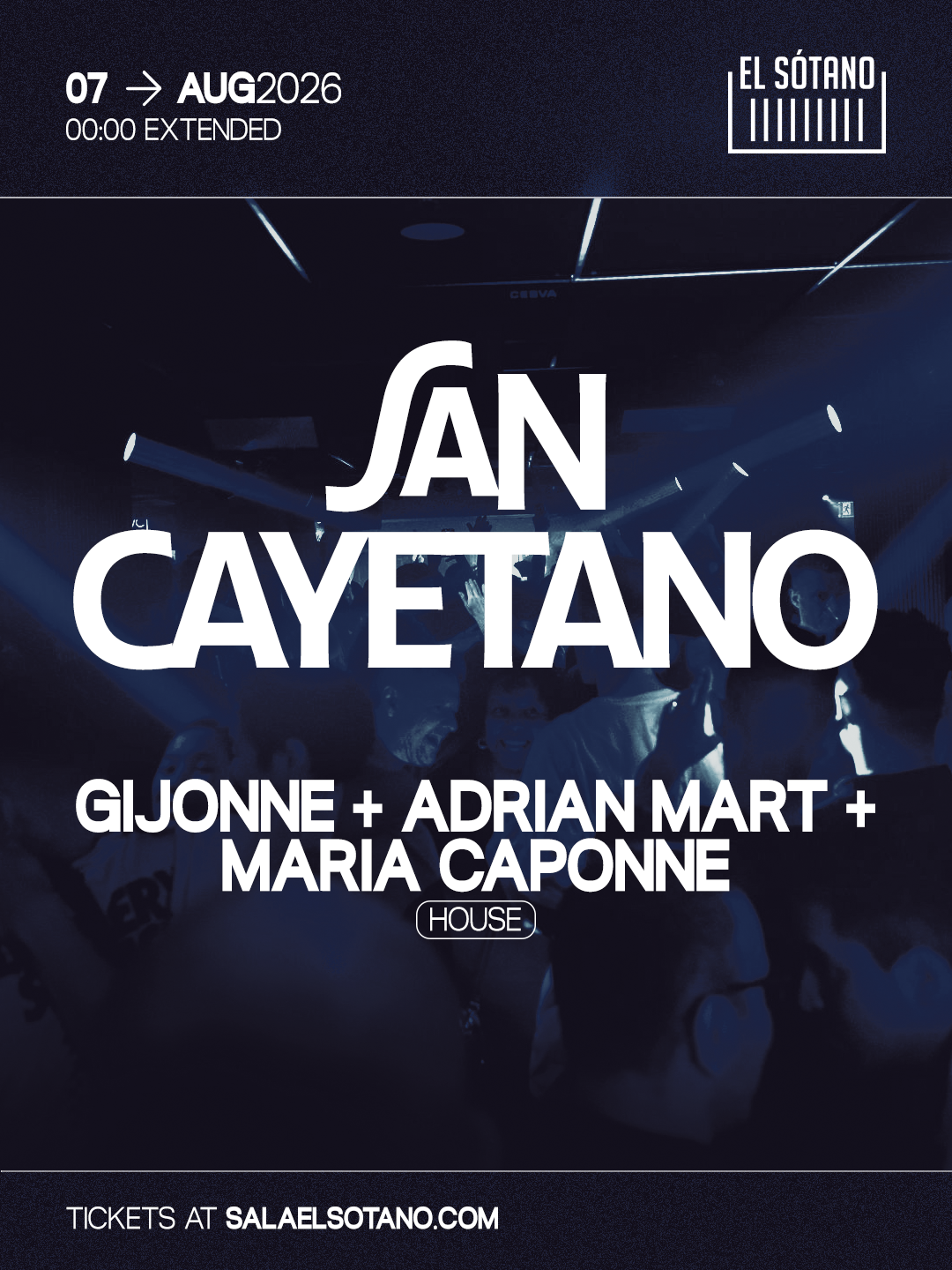 SAN CAYETANO: María Caponne, Adrian Mart, Gijonne
