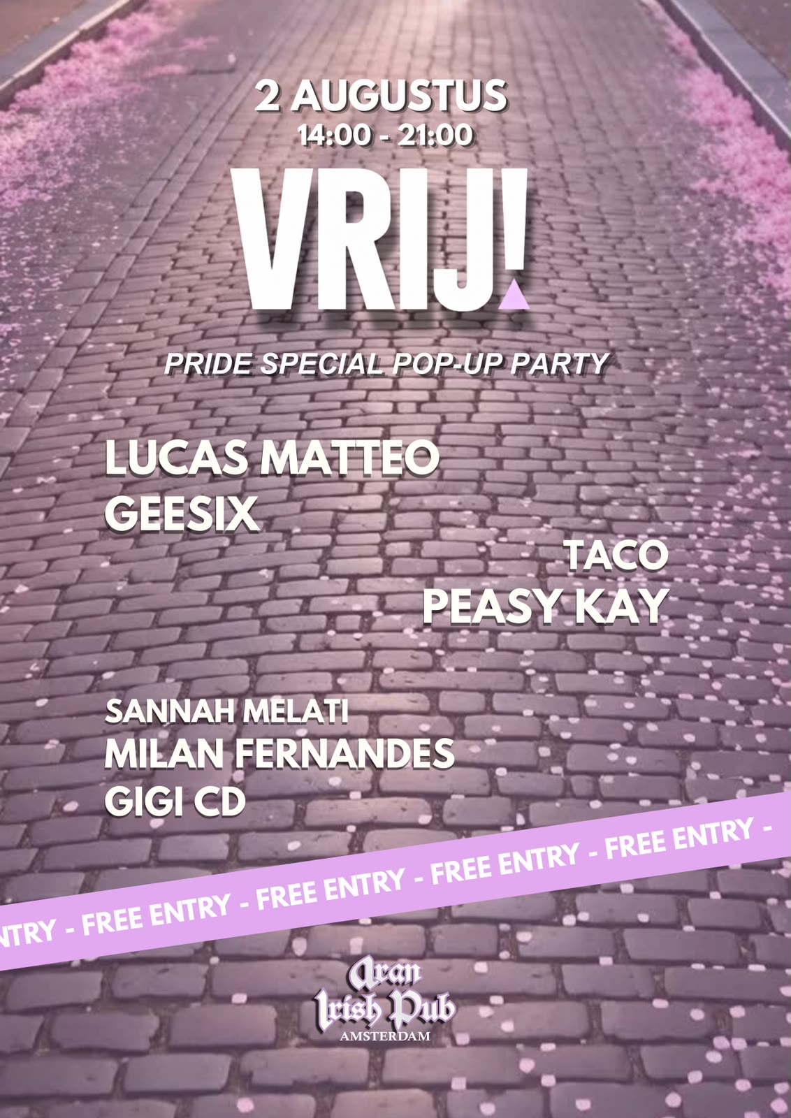 VRIJ! Pride Pop Up
