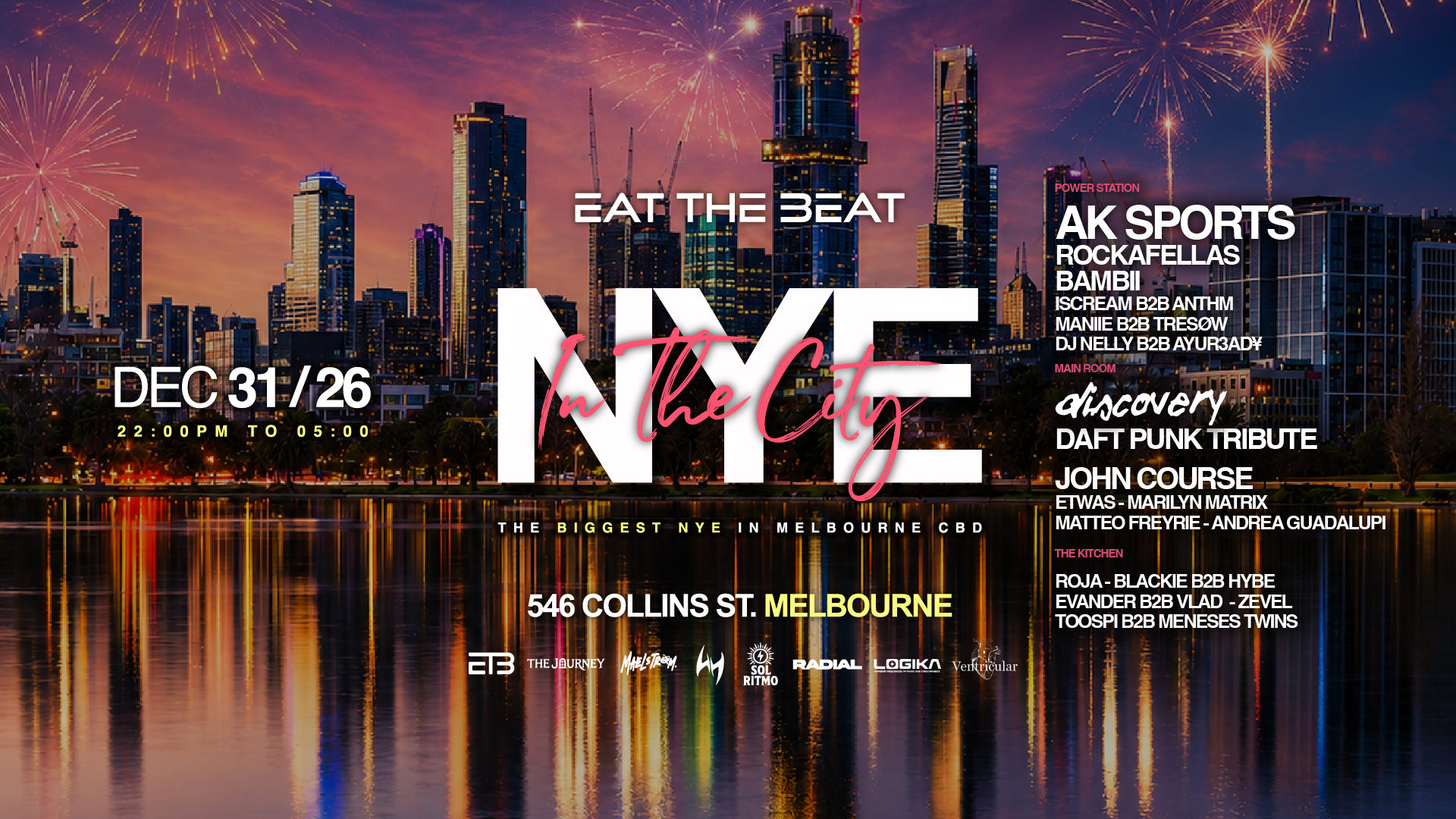 NYE 2026 - Eat The Beat
