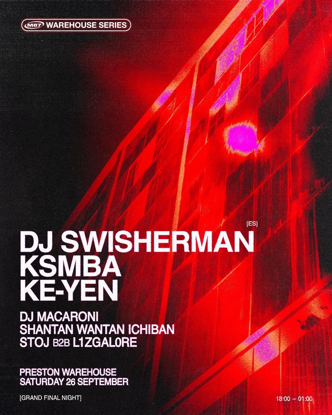 DJ SWISHERMAN [ES], KSMBA & KE-YEN [M87 Warehouse Series]