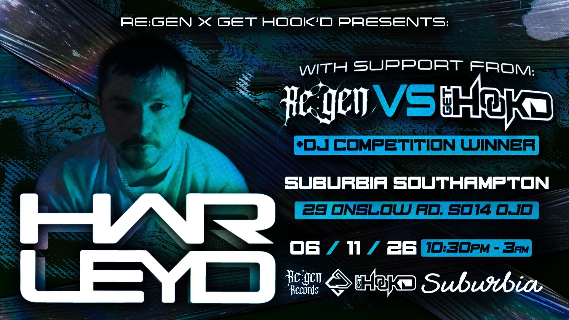 Get Hook'd x Re:Gen presents: HARLEY D