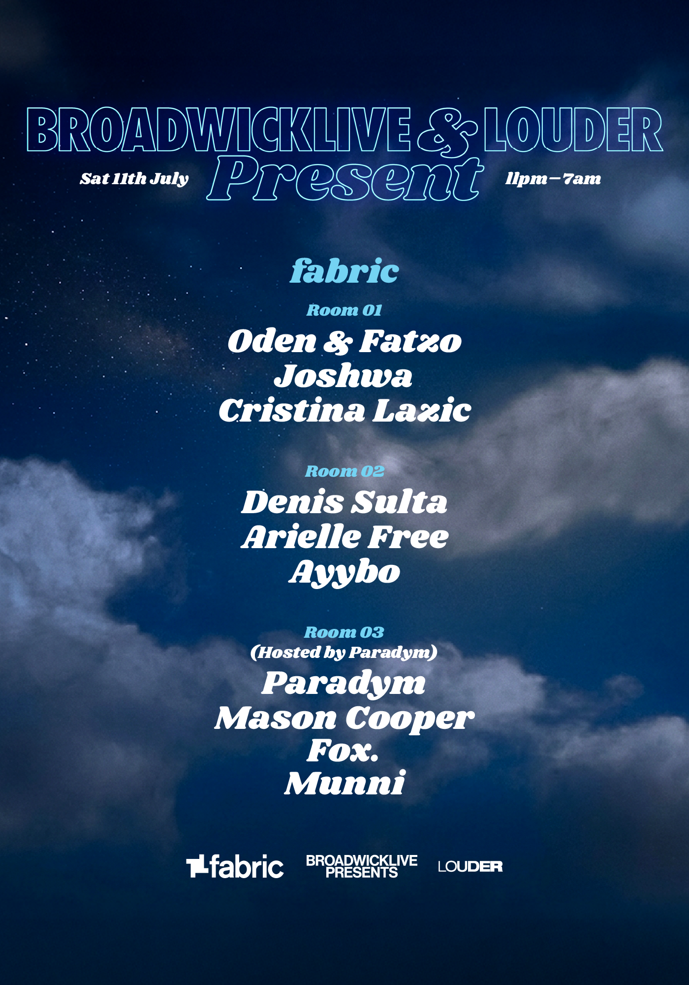 Oden & Fatzo, Denis Sulta, Joshwa, Cristina Lazic, Arielle Free, Paradym, Mason Cooper + more
