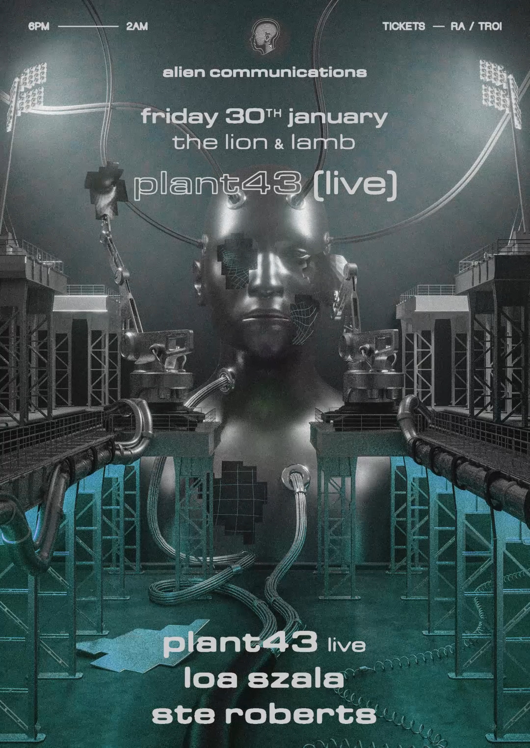 AC invites… Plant43 live & Loa Szala