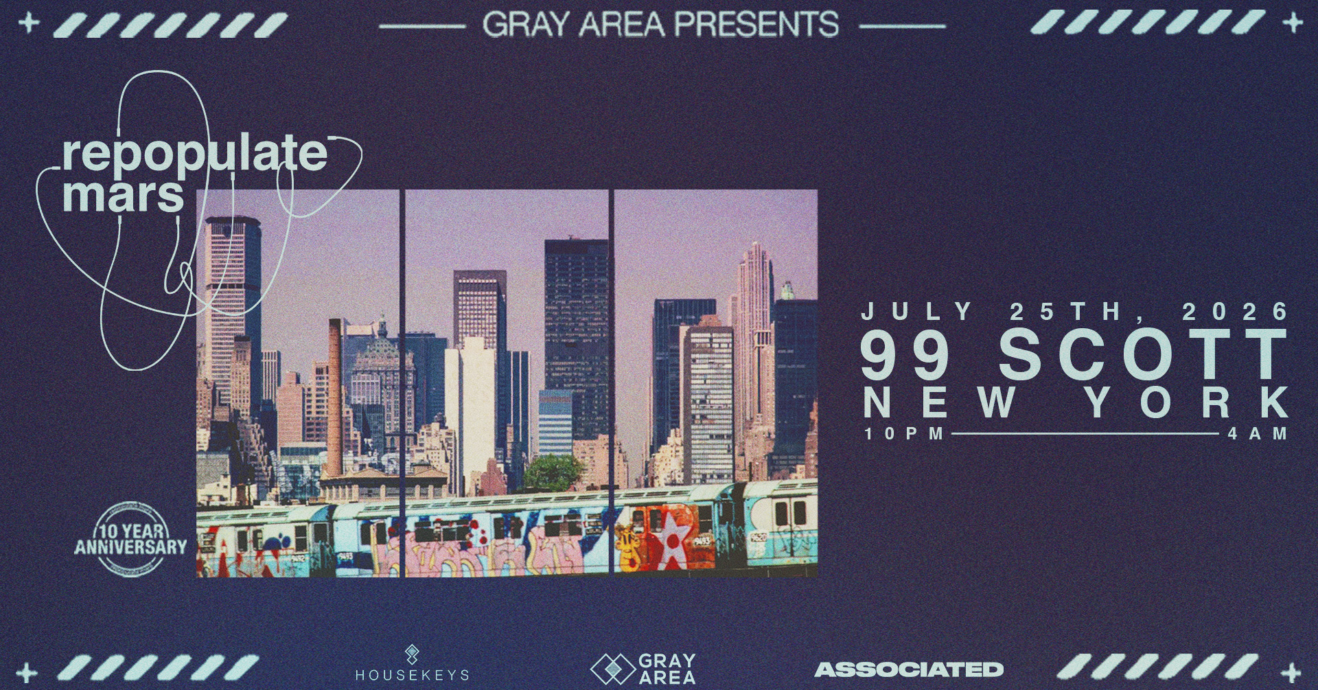 Lee Foss presents Repopulate Mars 10 Year Anniversary