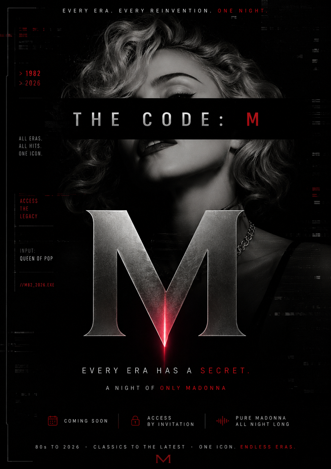 Flyer de THE CODE: M
