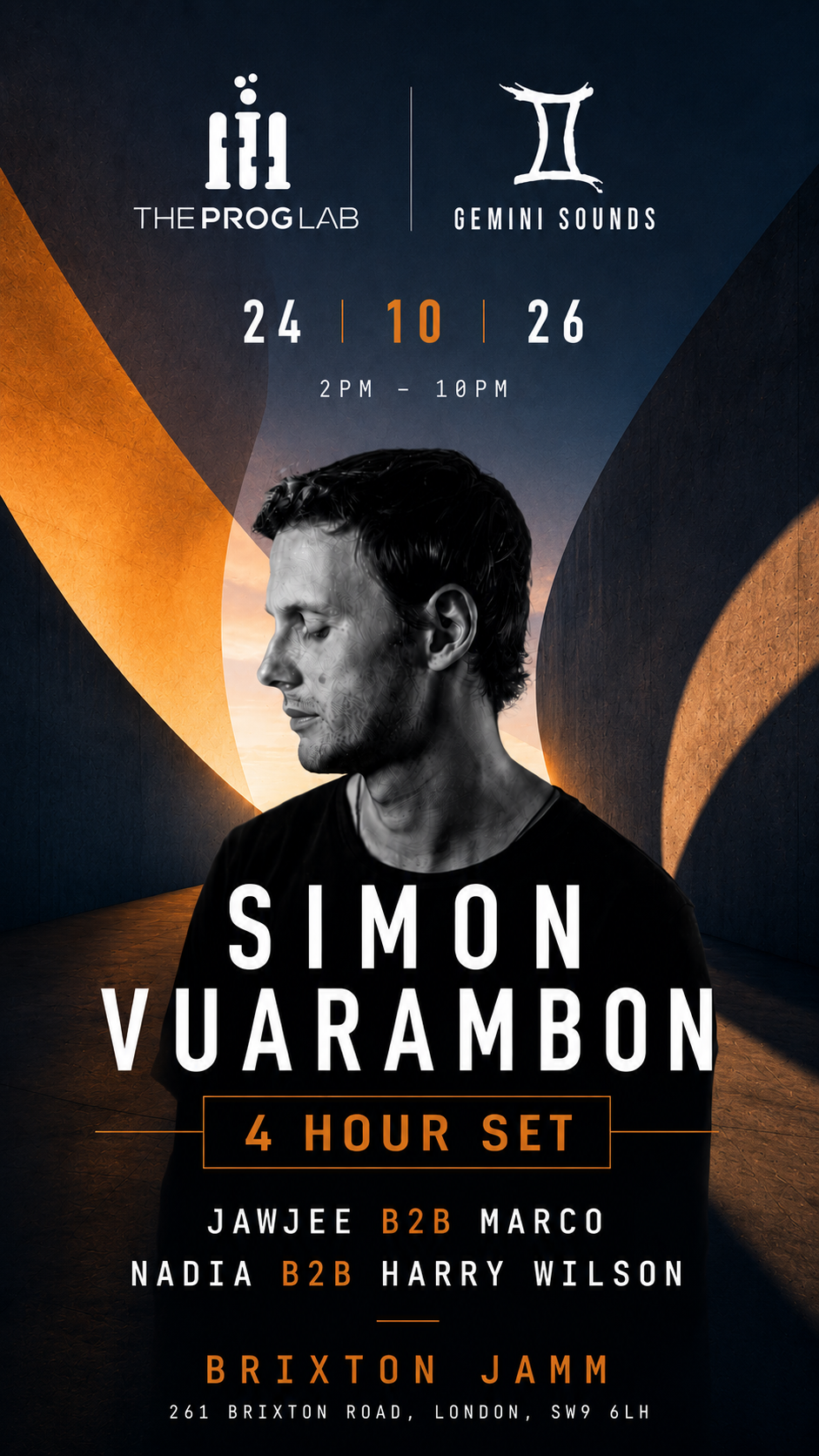 The Prog Lab x Gemini Sounds - Simon Vuarambon (4hr set)