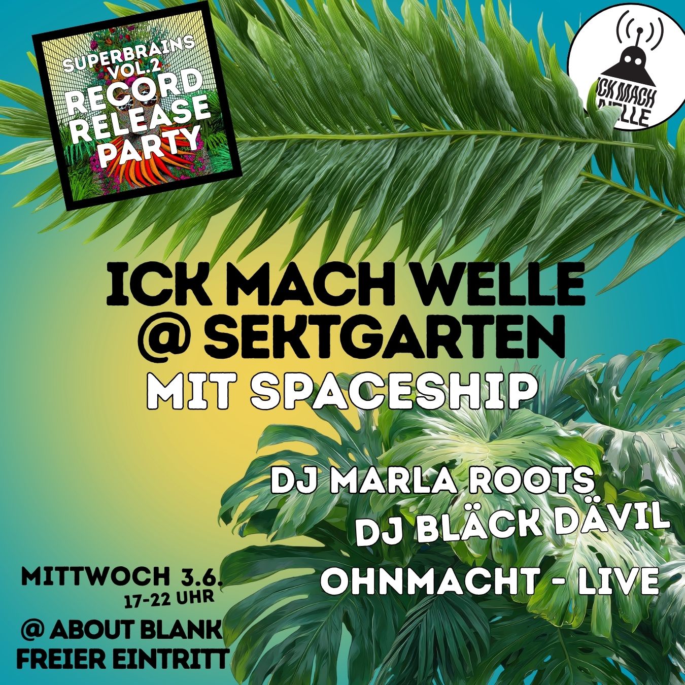 Ick Mach Welle x Spaceship