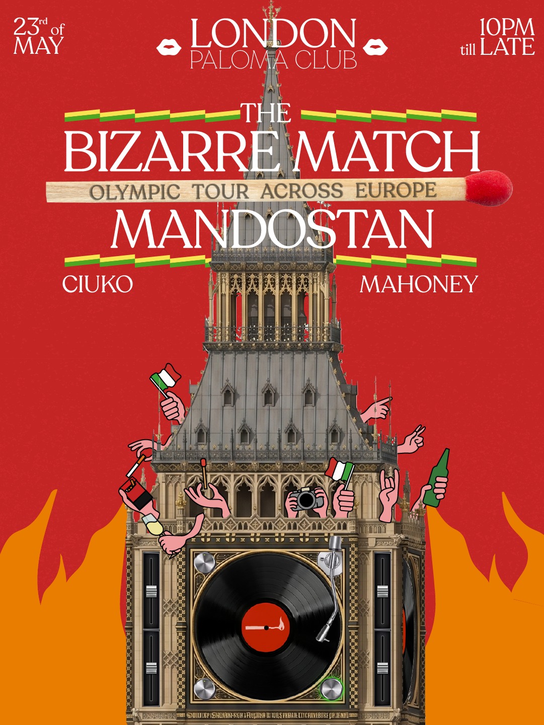 thebizarrematch X MANDOSTAN
