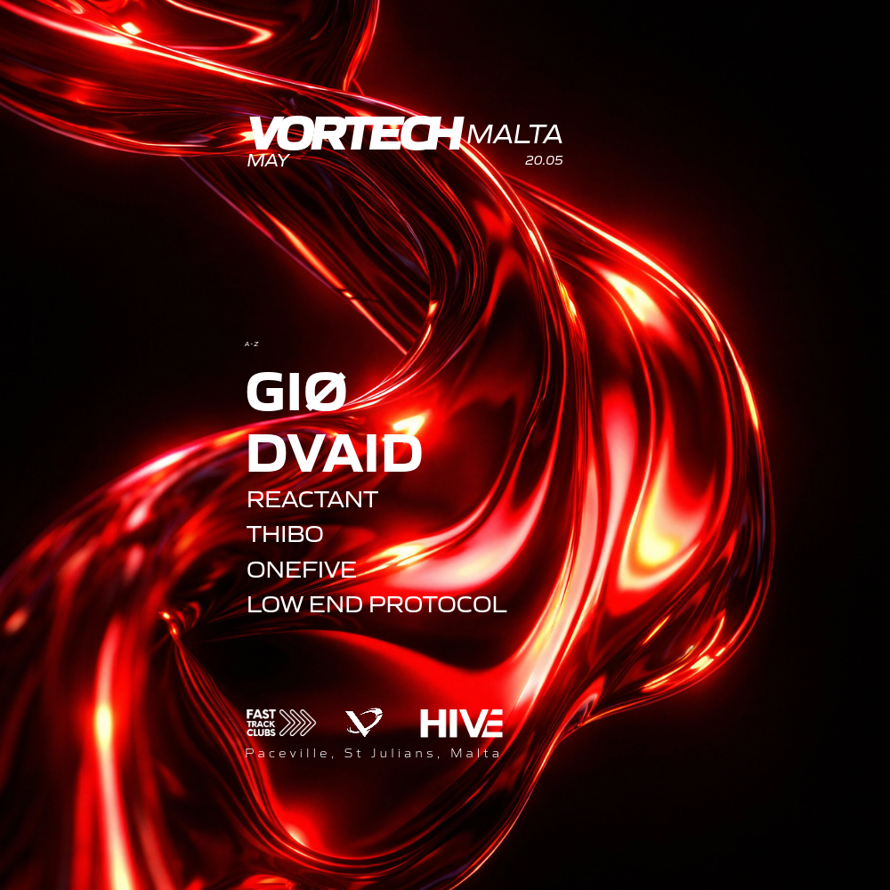 VORTECH presents GIØ and DVAID event in Hive Club Malta, Malta, Malta