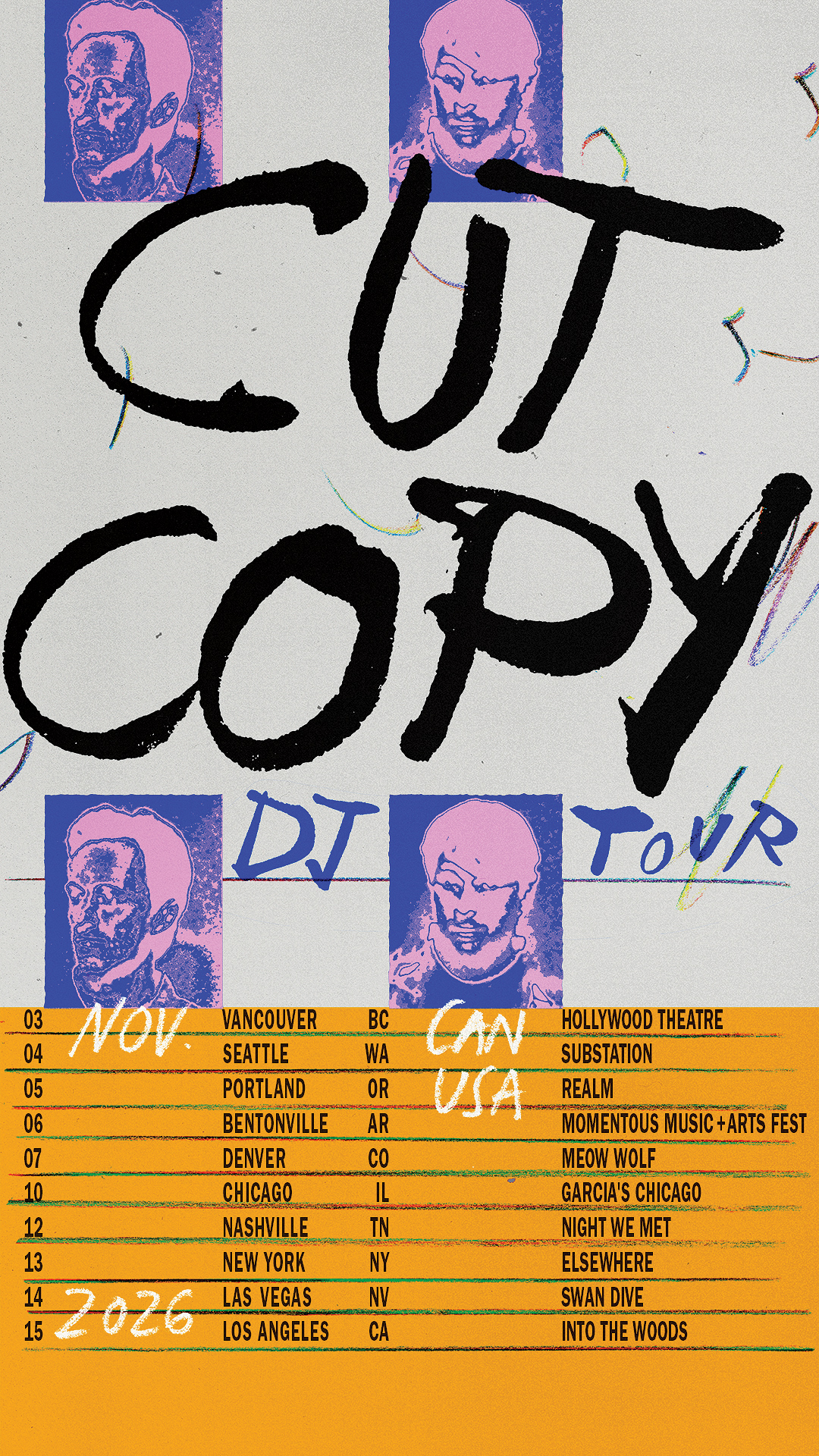 Into The Woods presents Cut Copy (DJ Set)