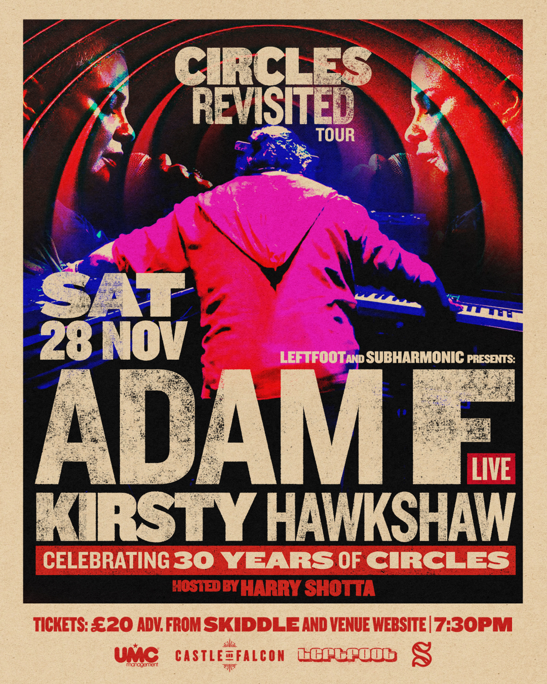 Adam F [LIVE] - Circles Revisited Tour