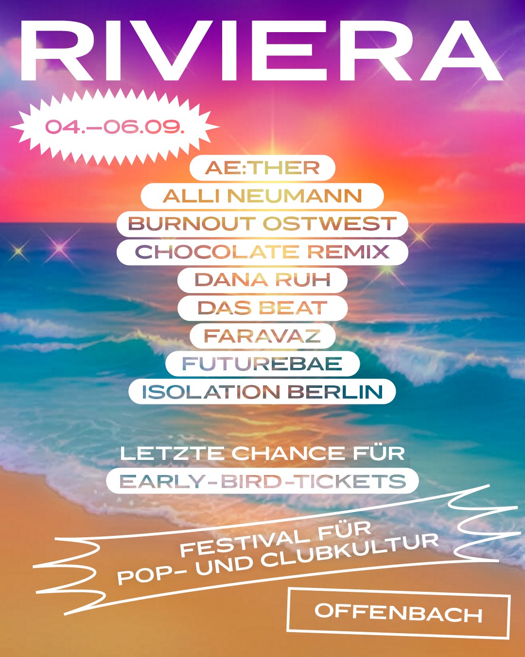 Riviera Festival 2026 Freitag After