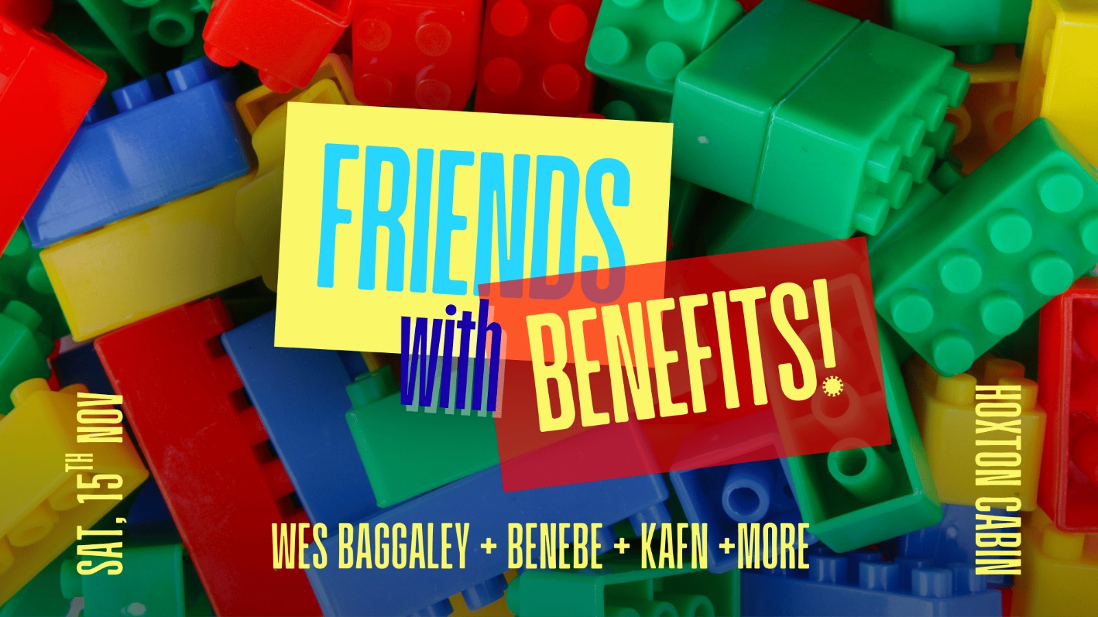 Friends with Benefits! - Gaza Fundraiser (MAP) with Wes Baggaley