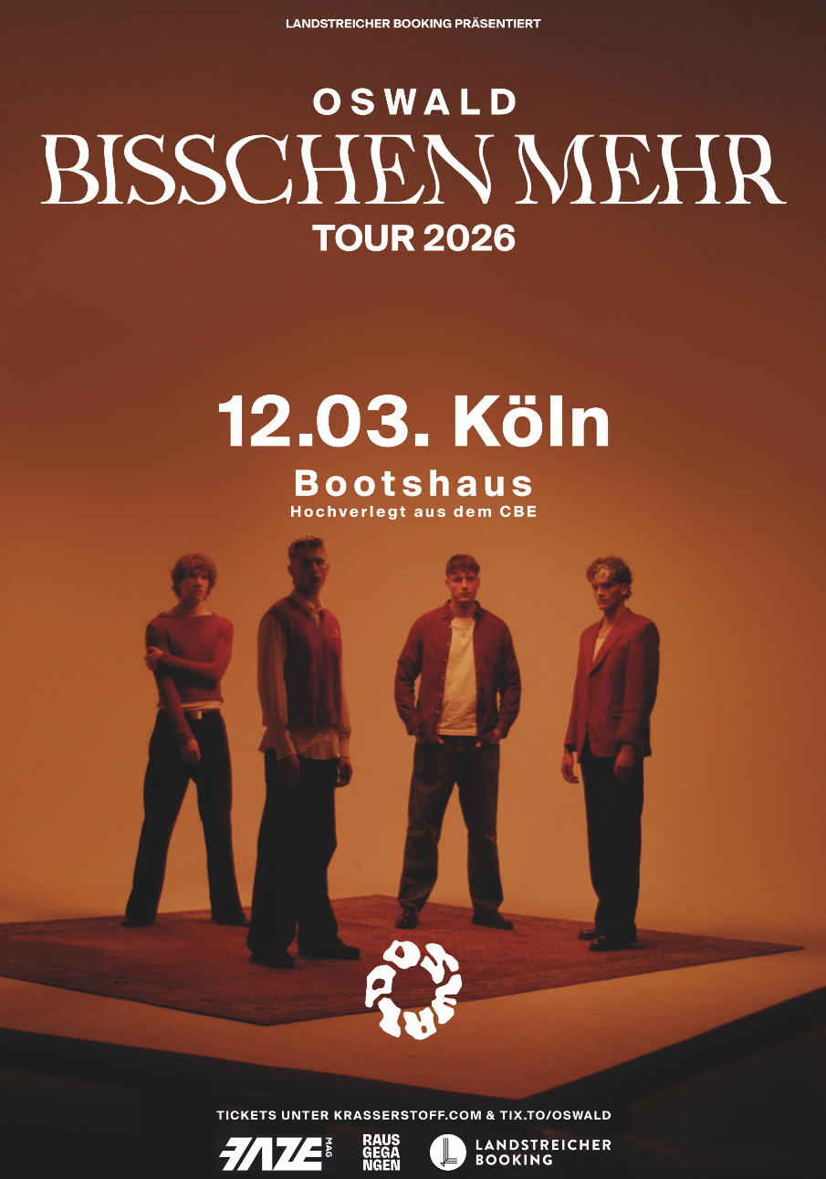 oSwald - BISSCHEN MEHR TOUR 2026