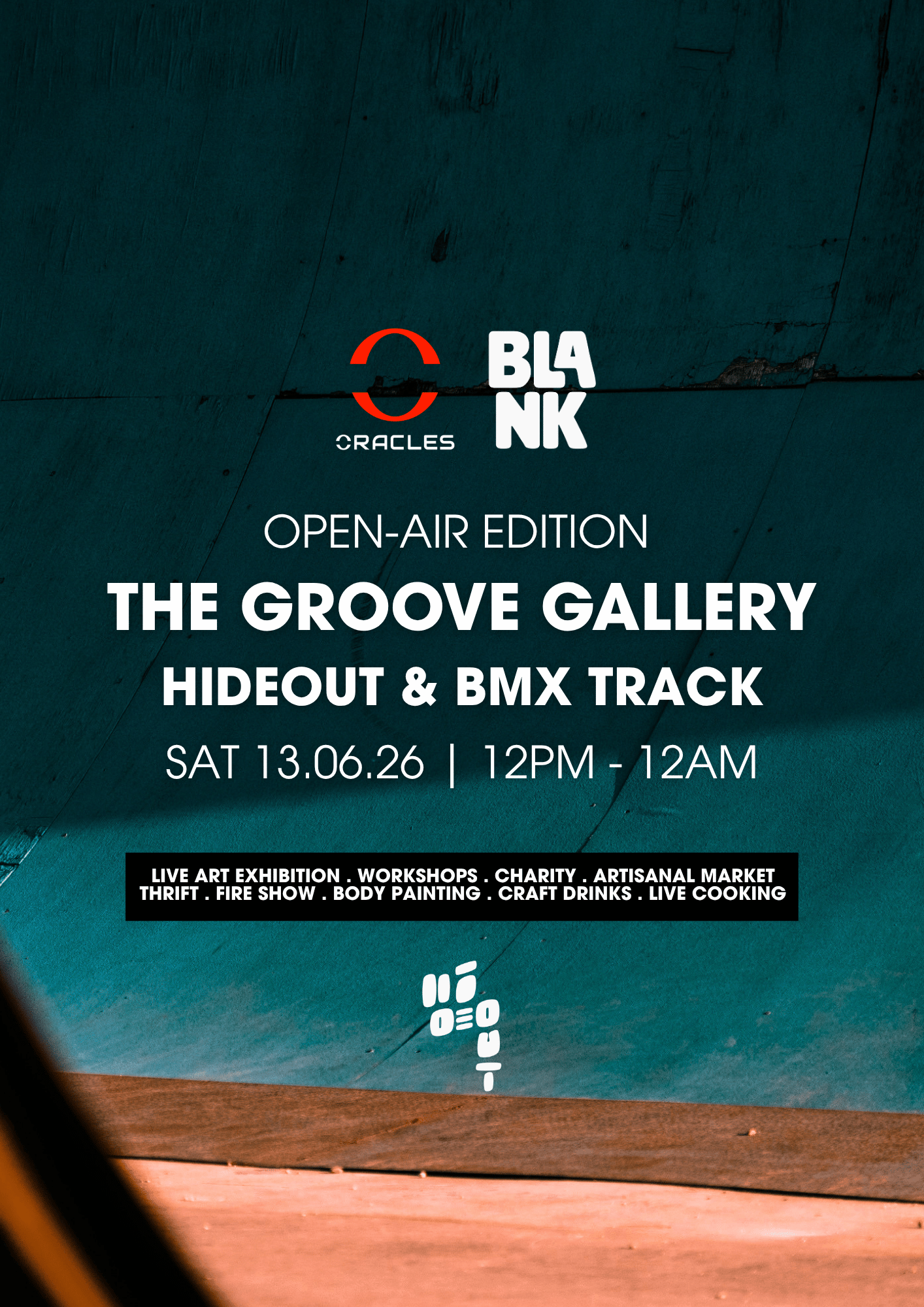 Oracles X Blank - The Groove Gallery - Open-Air Edition event in Hideout, Malta, Malta