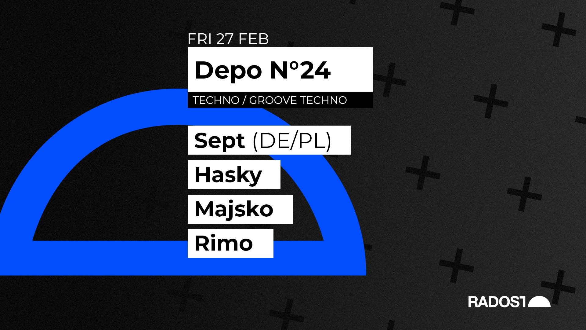 Depo N°24 w. Sept (Berlin/DE) - HASKY - Majsko - RIMO