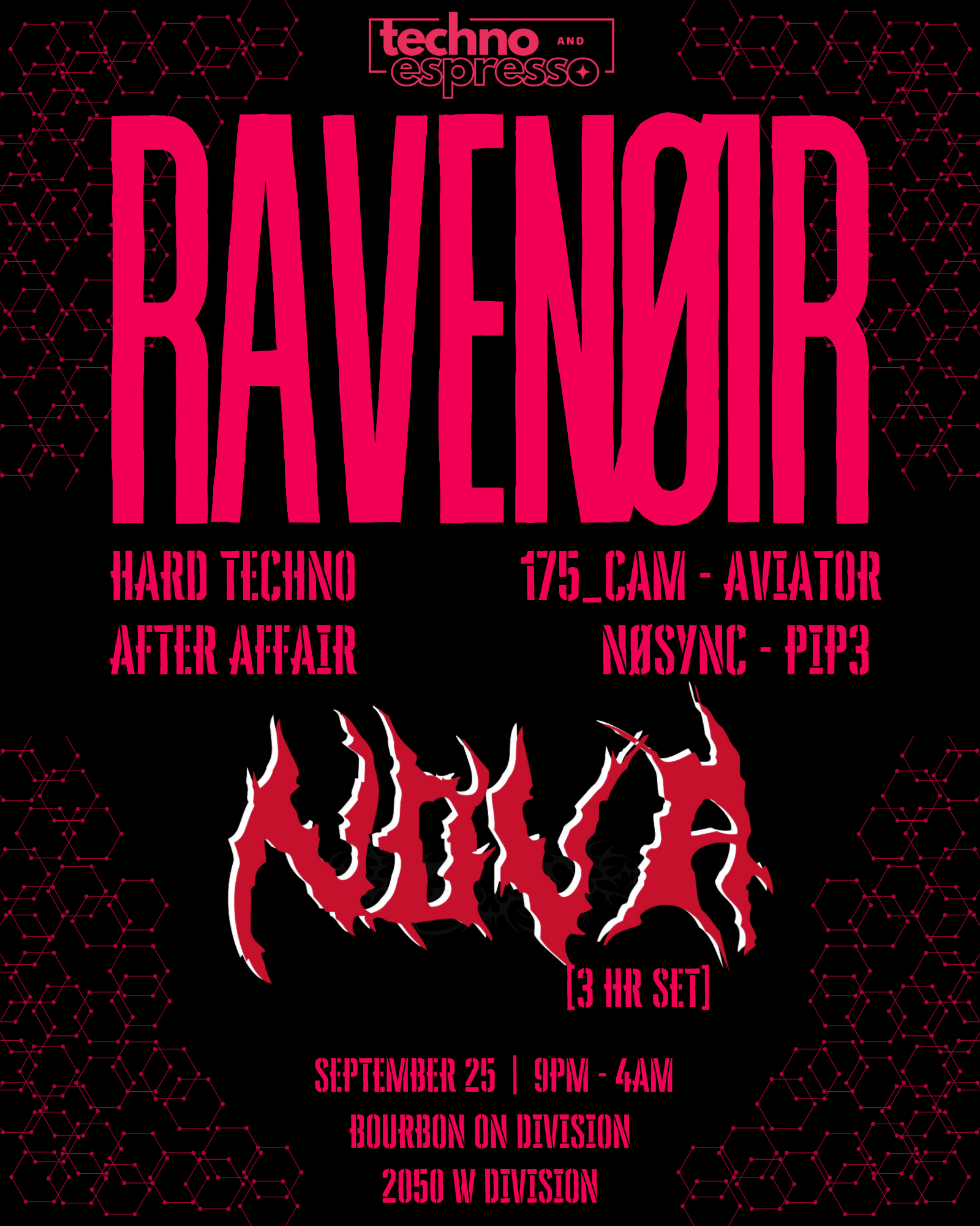 RAVENØIR: NOVA SCHRANZ (LA)