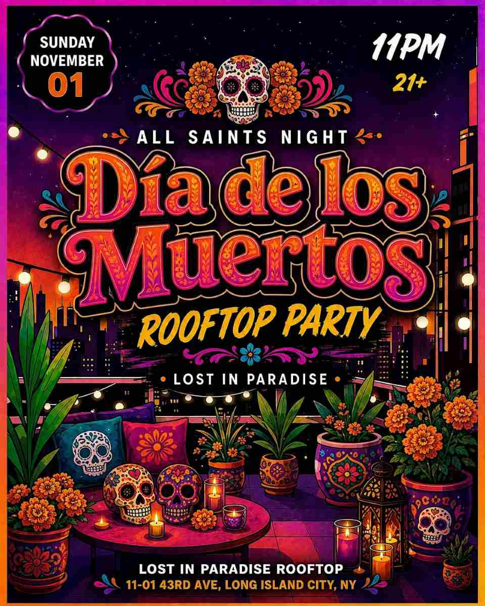 Dia de los Muertos Rooftop Party