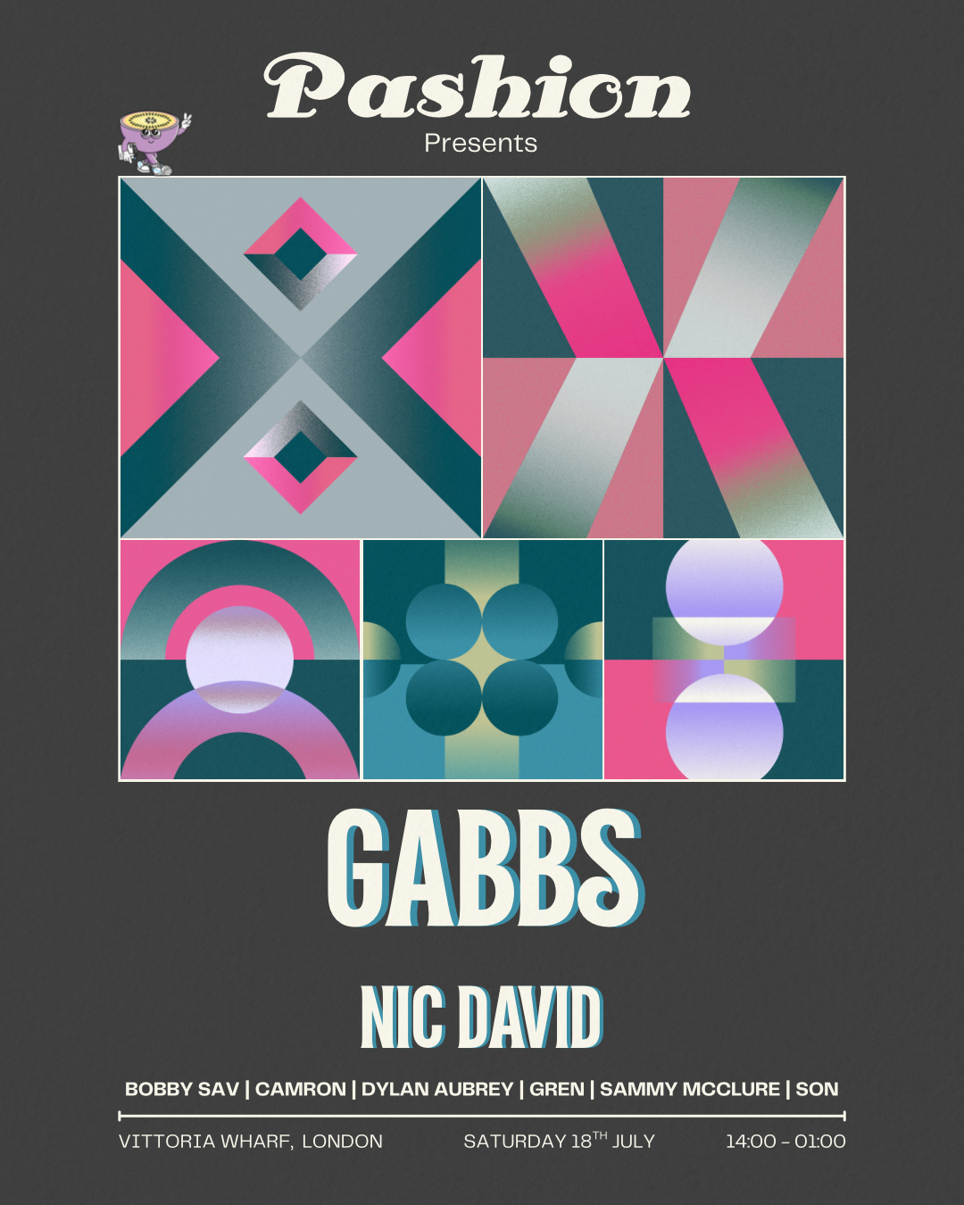 Pashion presents: Gabbs & Nic David