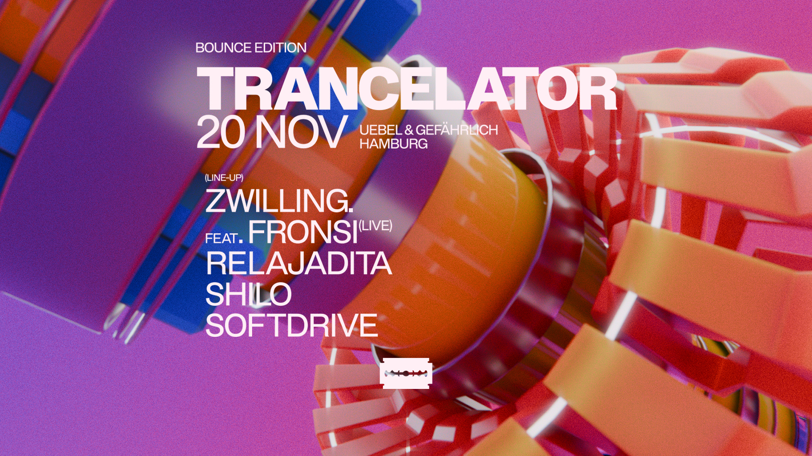 TRANCELATOR BOUNCE EDITION W/ zwilling. FEAT Fronsi (LIVE) & relajadita
