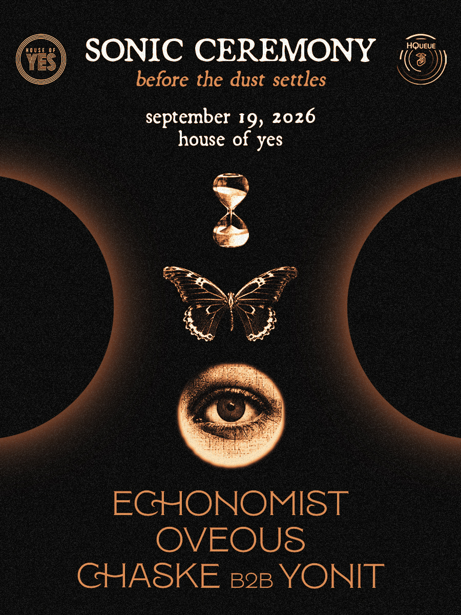 Sonic Ceremony: Echonomist, OVEOUS, Chaske + YONIT