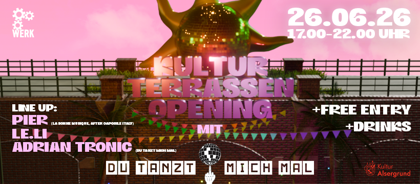 KULTURTERRASSEN OPENING — Das Werk, Вена