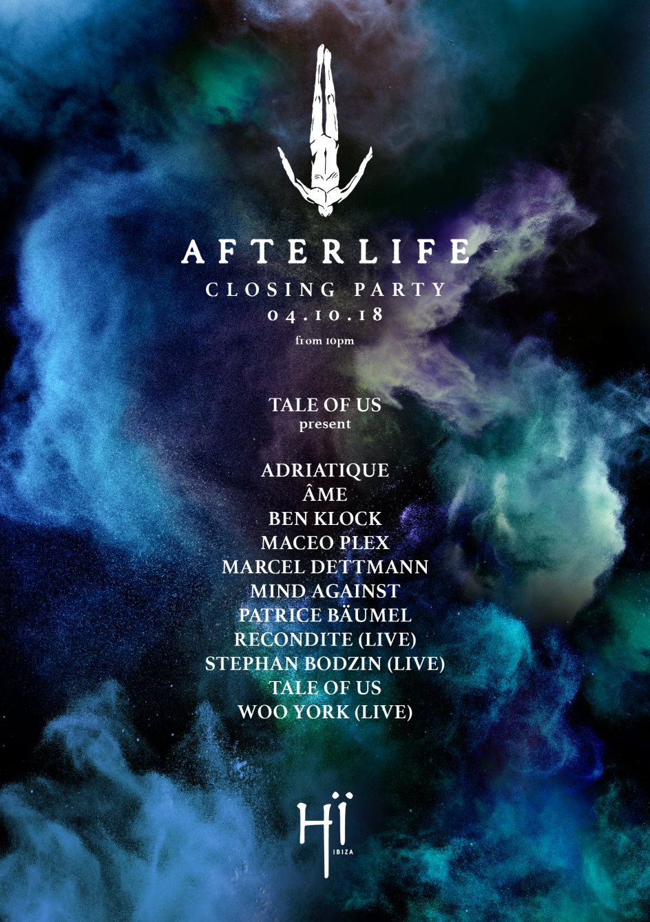 Afterlife lands at Hï Ibiza for 2018