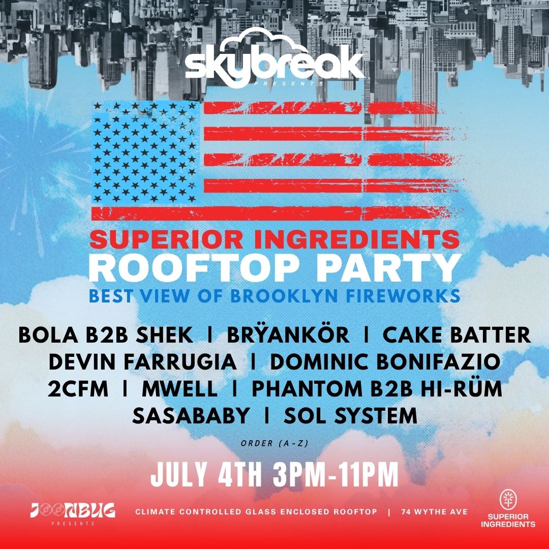 Superior Frequencies: Brooklyn's 250th July 4th Rooftop Takeover