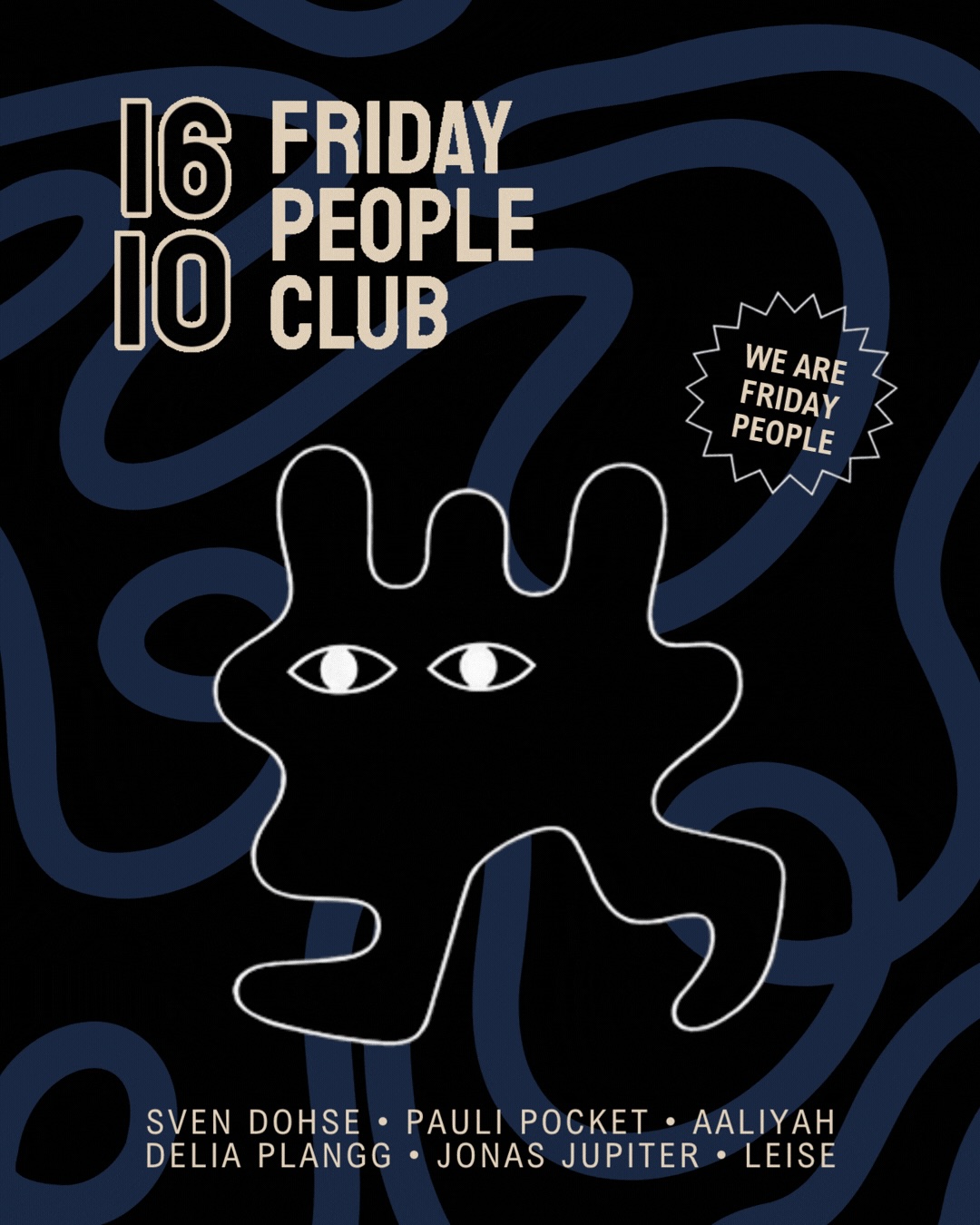 FRIDAY PEOPLE CLUB with Pauli Pocket & Sven Dohse