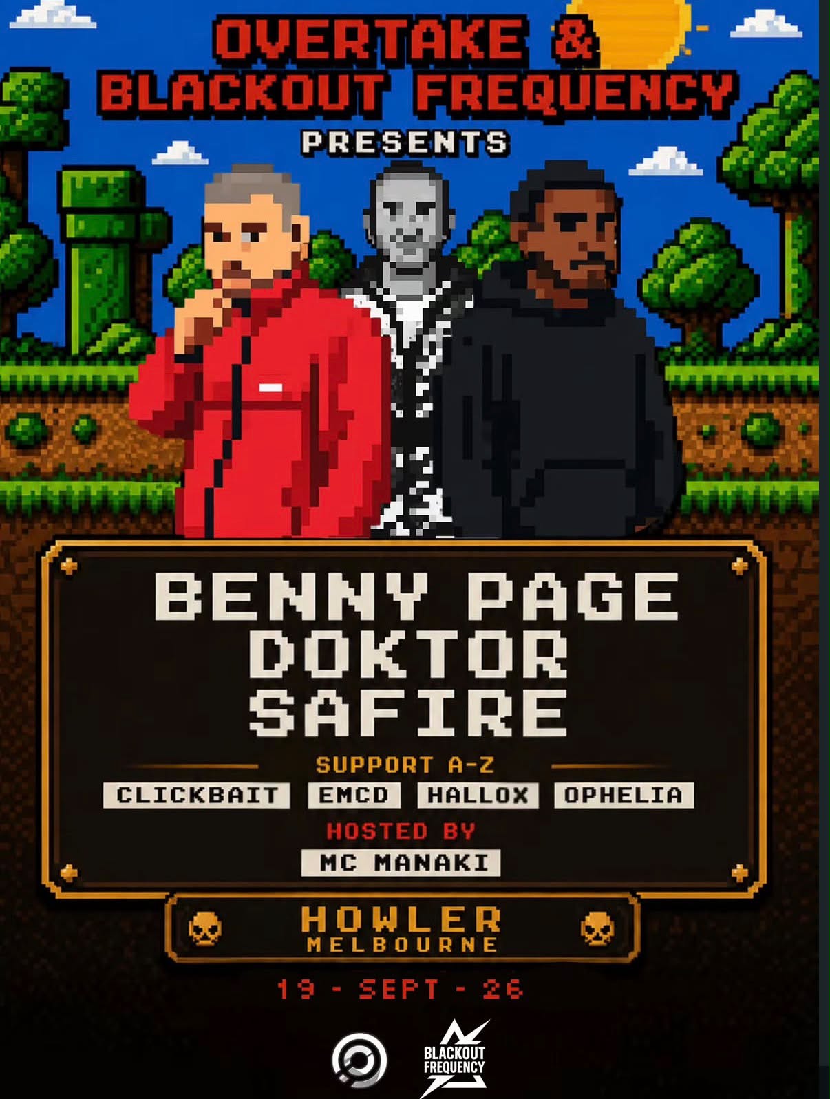 Overtake x Blackout Frequency presents: Benny Page & Doktor