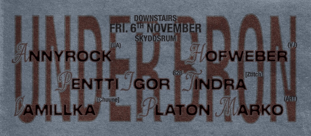 ✰Skyddsrum presents✰