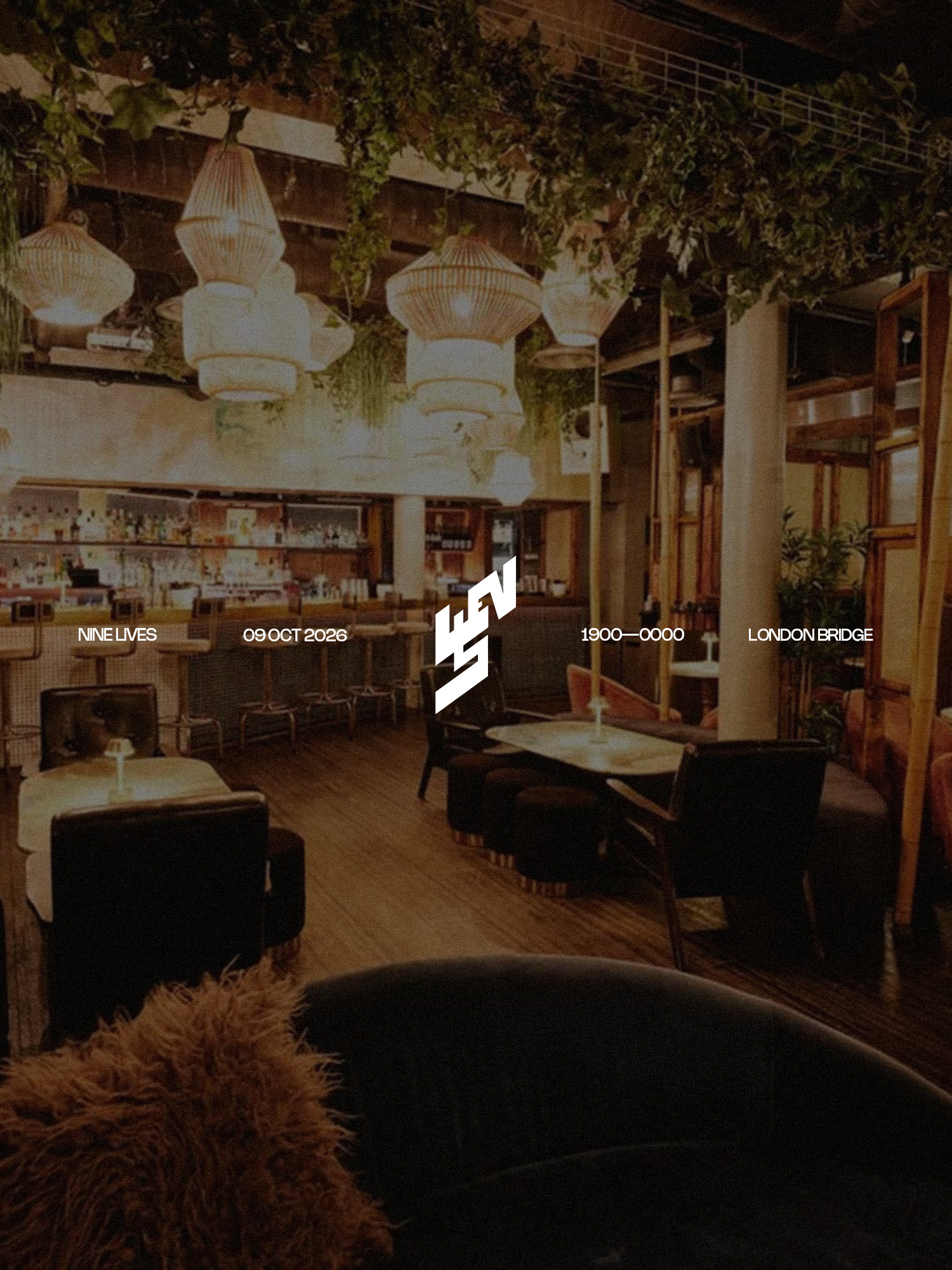 leverson x Nine Lives at Nine Lives, 8 Holyrood Street London SE1 2EL