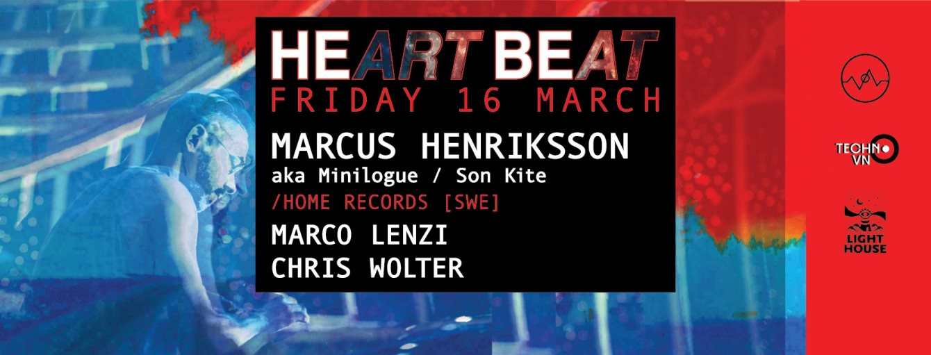 Heart Beat w./ Marcus Henriksson aka Son Kite/ Minilogue at The 