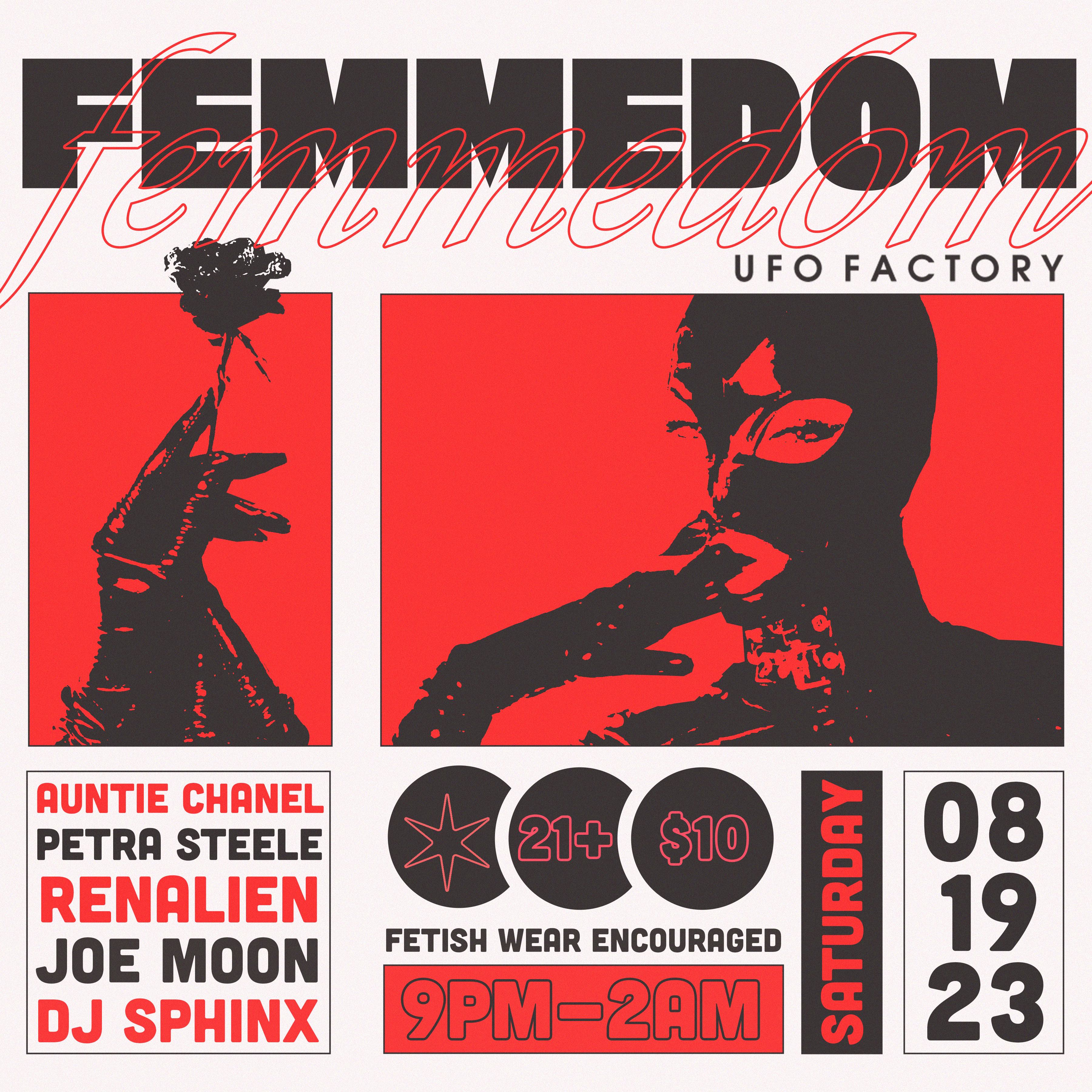 FEMMEDOM at UFO Factory, Detroit
