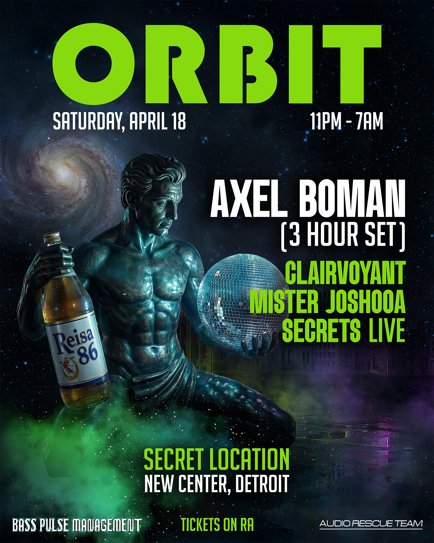 Orbit with Axel Boman