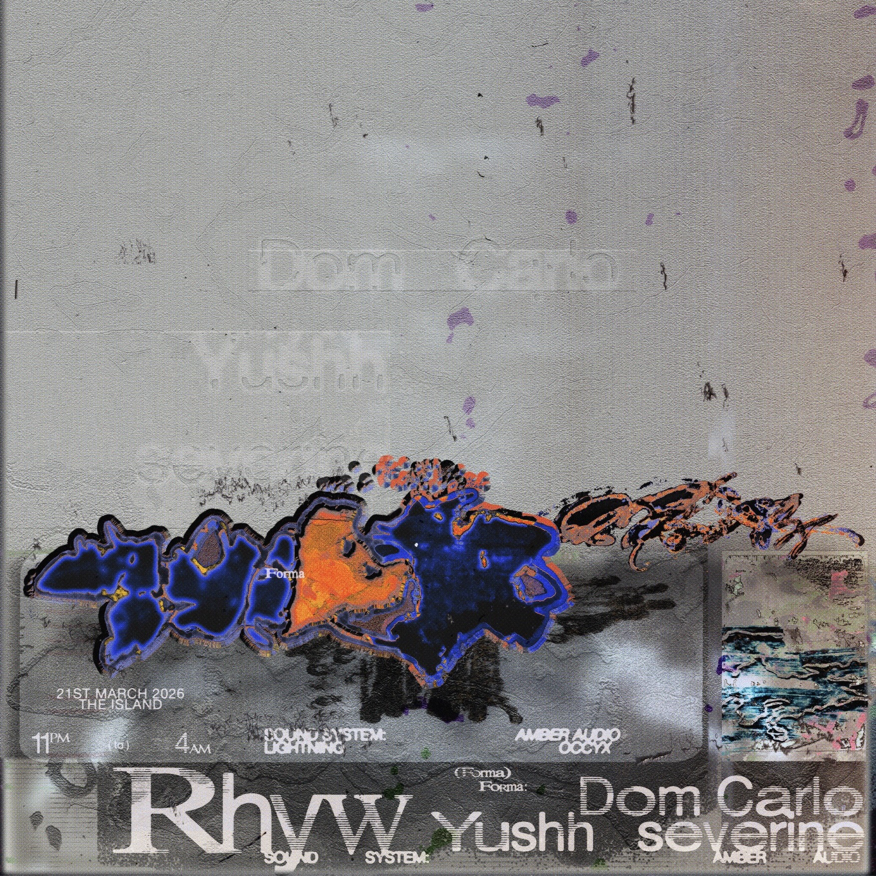 Forma: Rhyw, Yushh, Dom Carlo & severine